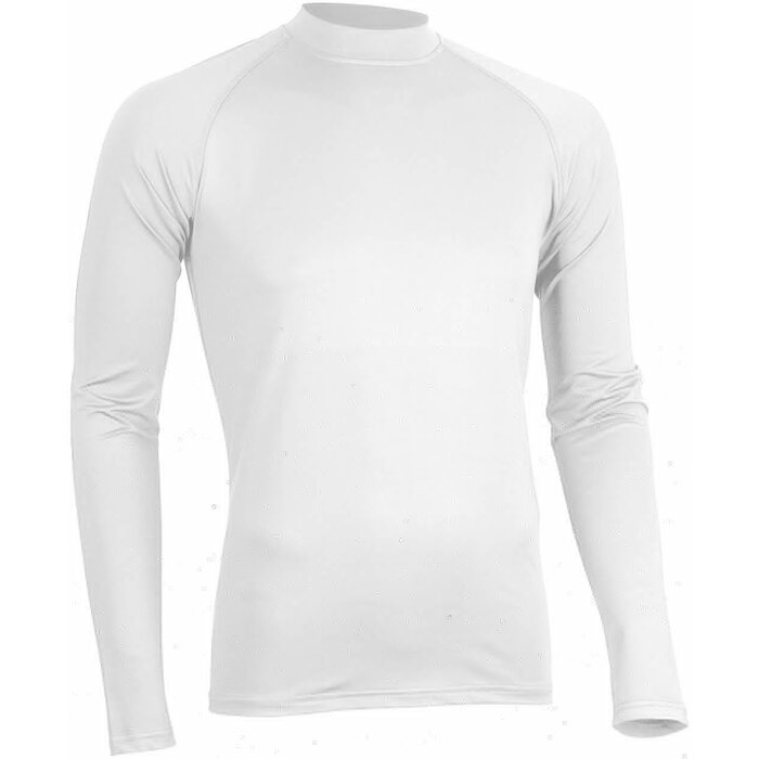 Avento® Avento - Couche de base à manches longues • Hommes • Blanc/Argent