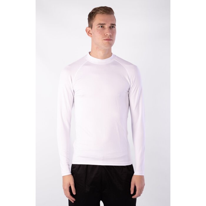 Avento® Avento - Base Layer Langarm • Männer • Weiß/Silber