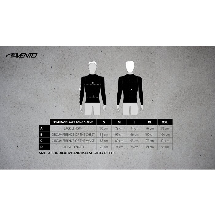 Avento® Avento® - Base Layer Lange Mouw • Heren • Wit/Zilver