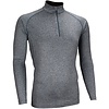 Avento® Avento® - Sportshirt Lange Mouw • Heren • Marine mêlee/Zilver
