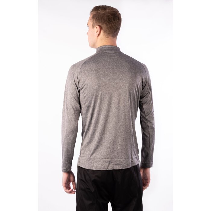 Avento® Avento - Chemise de sport à manches longues • Hommes • Anthracite mélange/Argent