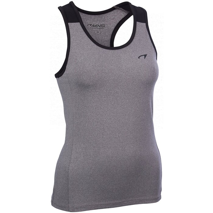Avento® Avento - Sports Top • Women • Gray Mêlee/Black