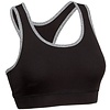 Avento® Sports bra • Women • Black/Gray mélange