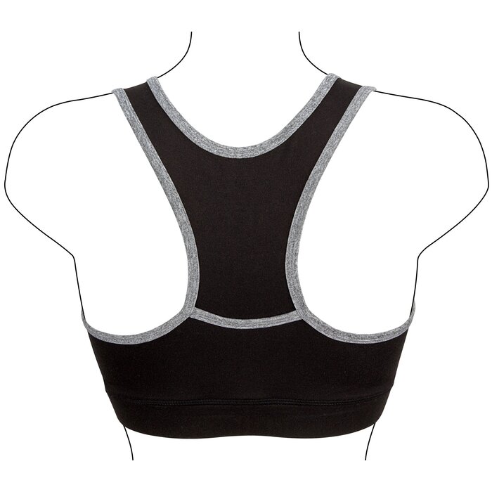 Avento® Avento - Sports bra • Women • Black/Gray mélange