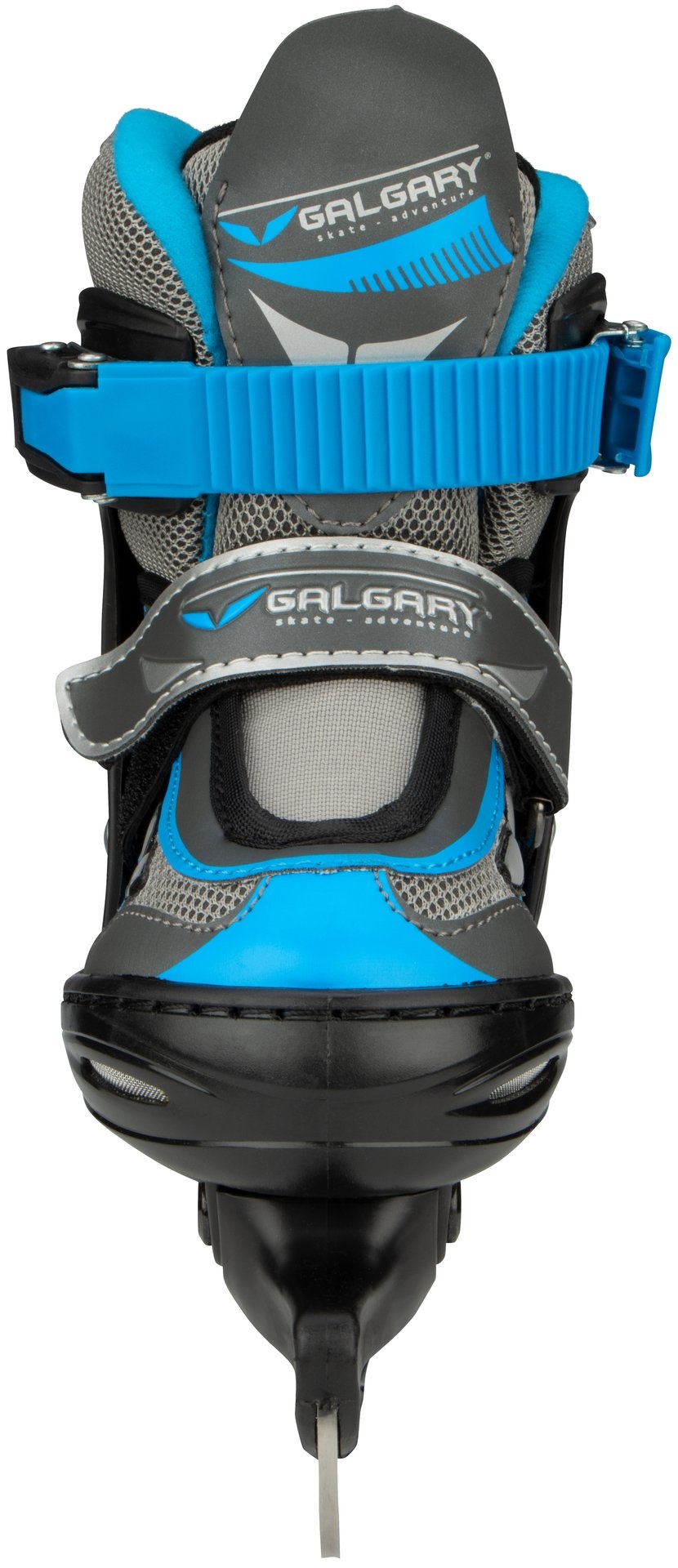 Galgary® Galgary® - Eishockey Skate Junior einstellbares Halbboot • Galgary - Schwarz/Silber