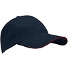 New Port® New Port® - Baseballcap Junior • SANDWICH • Marine/Bordeaux