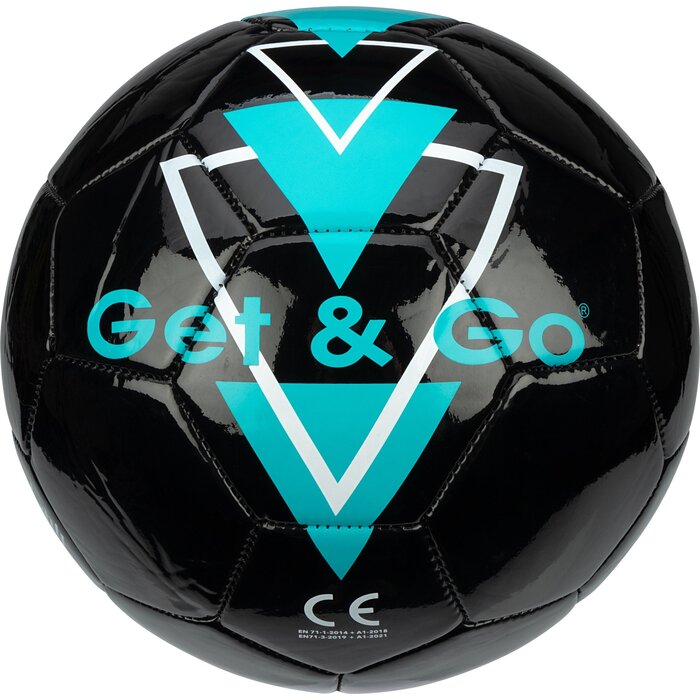 Get & Go® Get & Go® - Soccerball • TRIANGLE SPEED ​​• Black/Smaragd