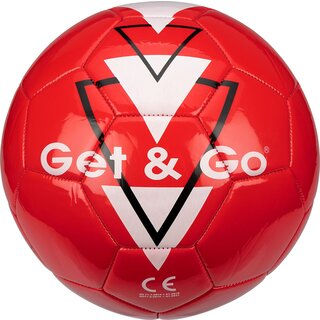 Get & Go® Soccerball • TRIANGLE SPEED • Red/Black
