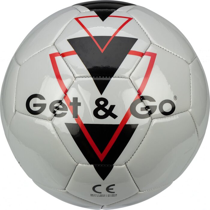 Get & Go® Get & Go® - Voetbal • TRIANGLE SPEED • Grijs/Rood