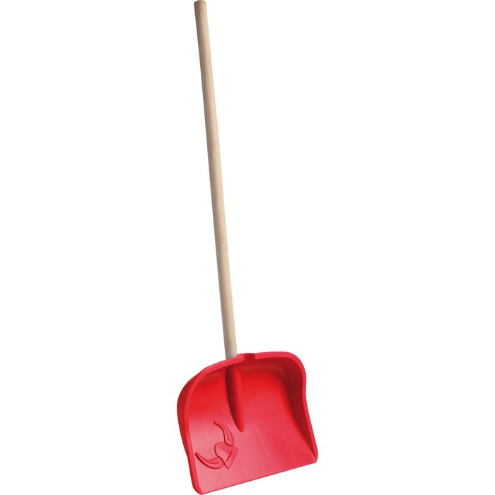Snow shovel • Junior • VIKING • Red/Beech