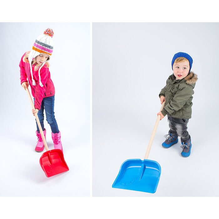 Sneeuwschep • Junior • VIKING • Rood/Beuken