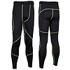 Avento® Compression pants COMFORT • Men • Black/FluoYellow