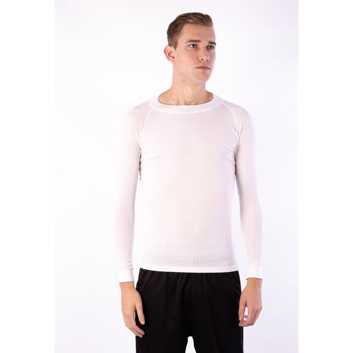 Avento® Avento® - Thermoshirt Lange Mouw • Heren • Wit