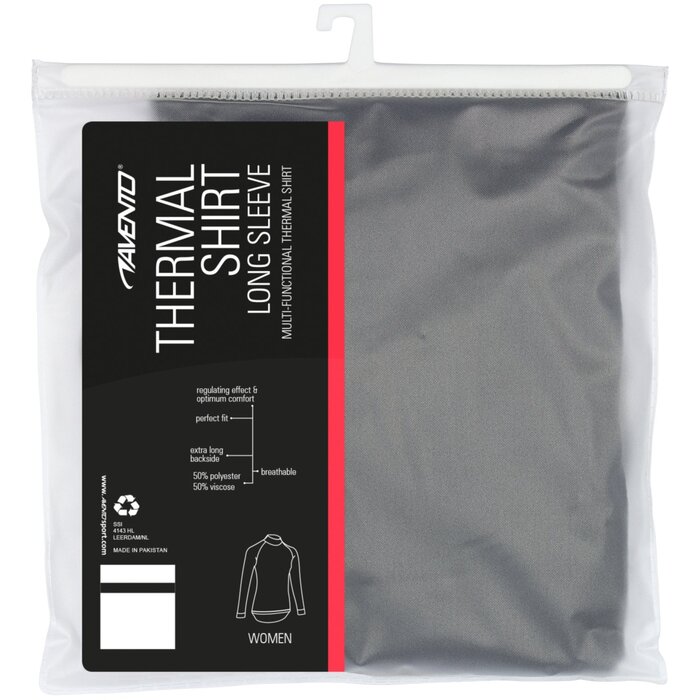 Avento® Avento - Chemise thermique à manches longues • Femmes • Noir