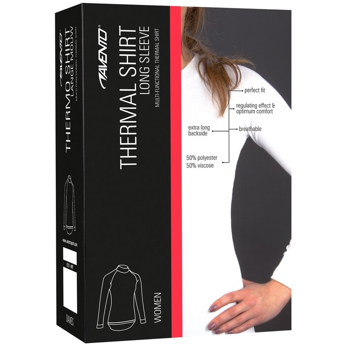 Avento® Avento - Chemise thermique à manches longues • Femmes • Blanc
