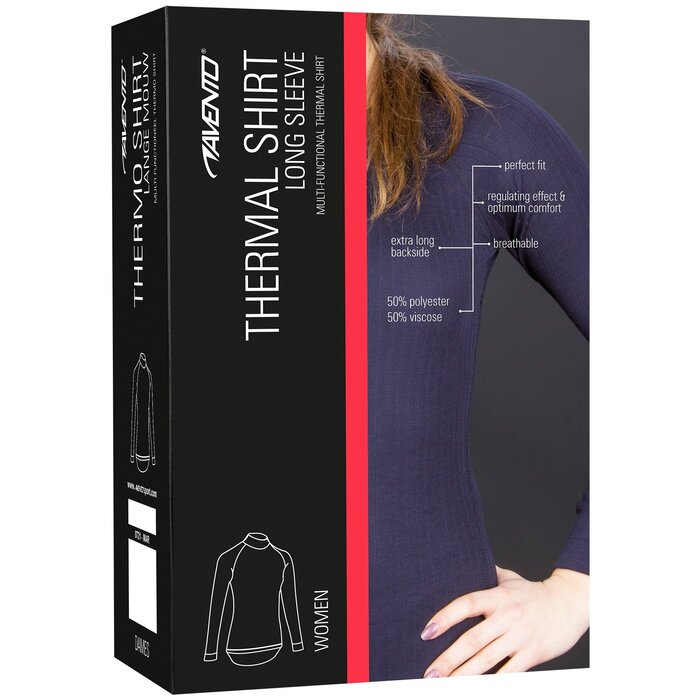 Avento® Avento - Langärmeliges Thermoshirt • Frauen • Marine