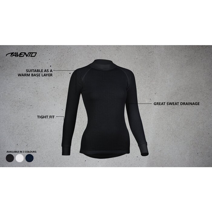 Avento® Avento - Chemise thermique à manches longues • Femmes • Marine
