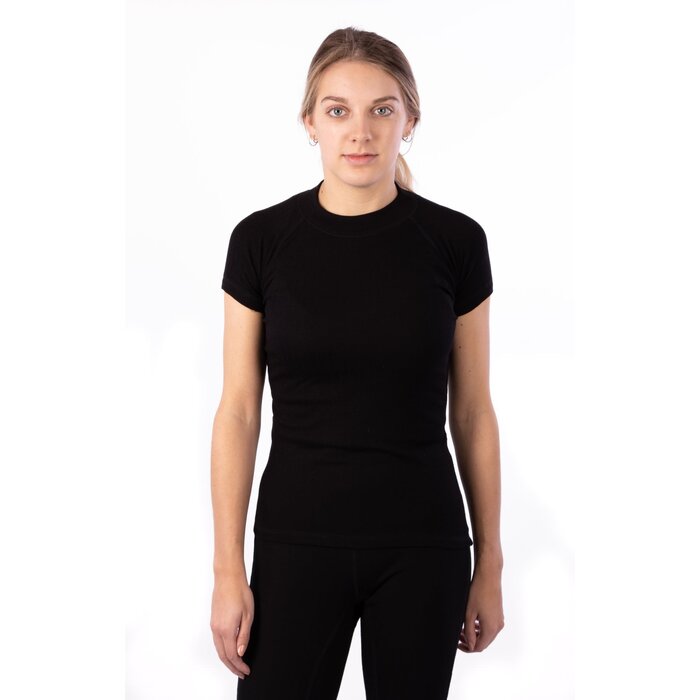 Avento® Avento - Chemise thermique à manches courtes • Femes • Noir