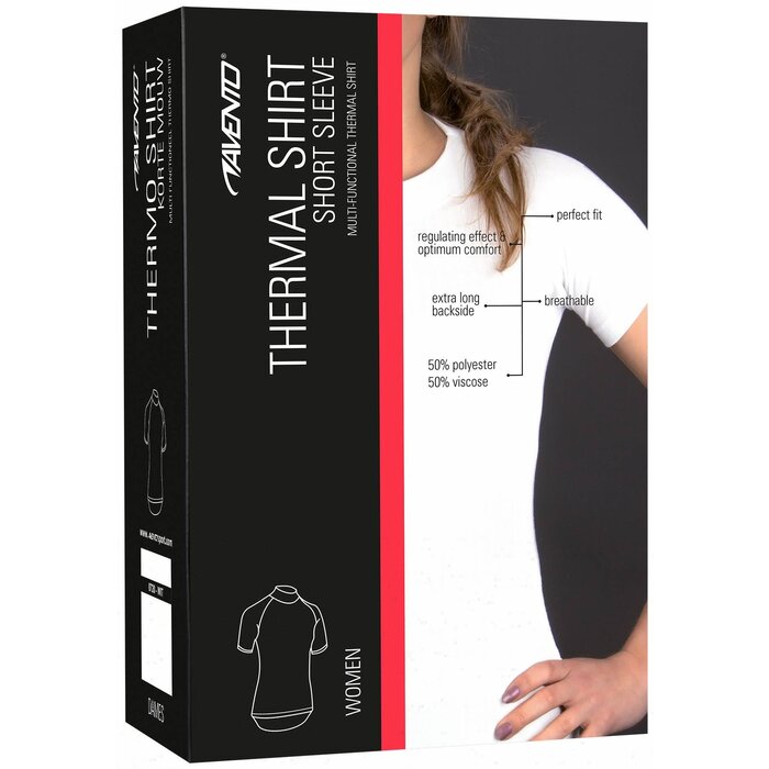 Avento® Avento® - Thermoshirt Korte Mouw • Dames • Wit