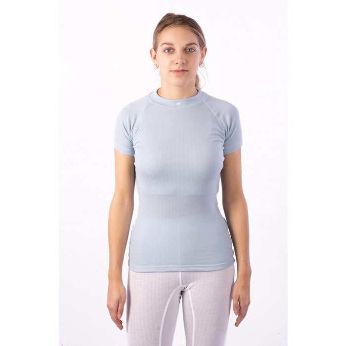 Avento® Avento® - Thermoshirt Korte Mouw • Dames • Lichtblauw