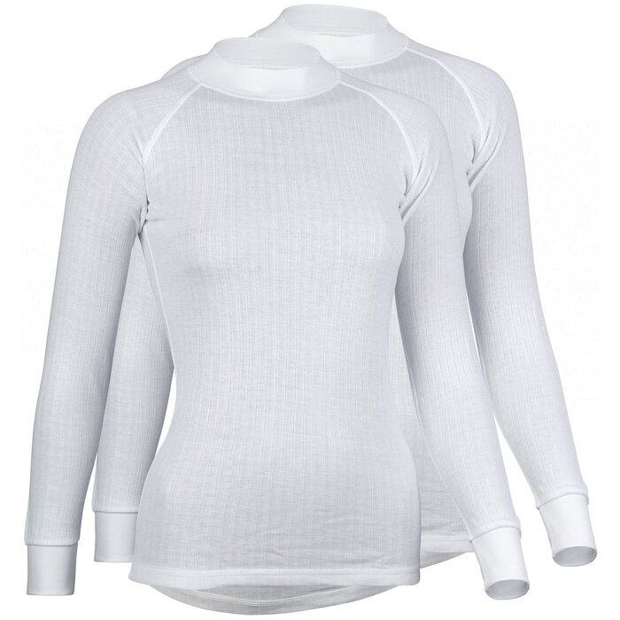 Avento® Avento - Thermoshirt Long Sleeve Ladies • 2-PACK • White