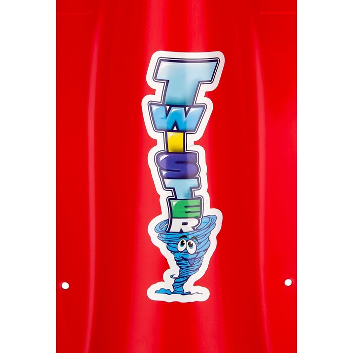 Restart® Restart® - Schlitten Kunststoff • TWISTER • Rot