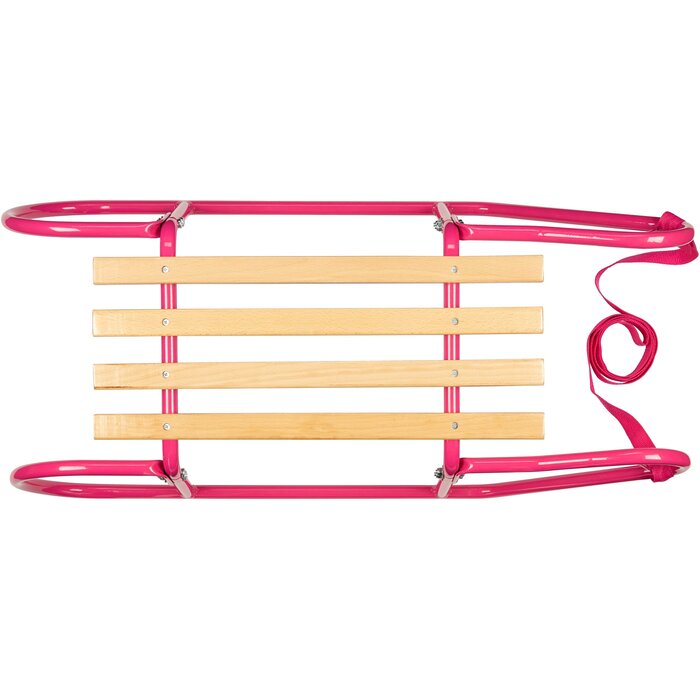 Retro Slede • 84 CM • Roze