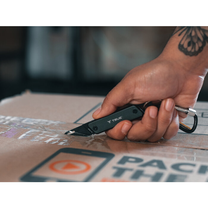 True Utility True Utility Modern Keychain Knife Gray