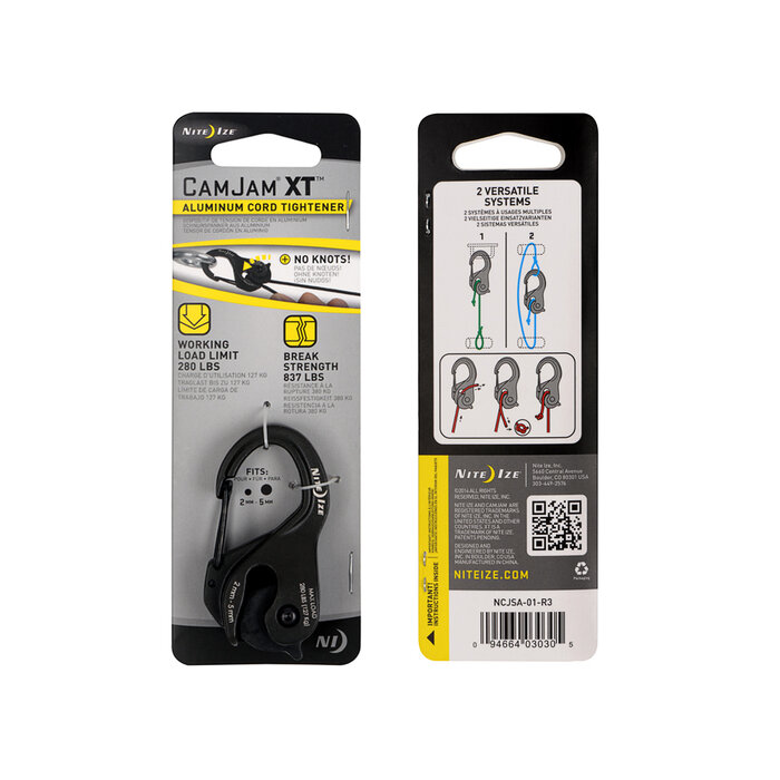 Nite Ize Nite ize camjam xt spanhaak noir s