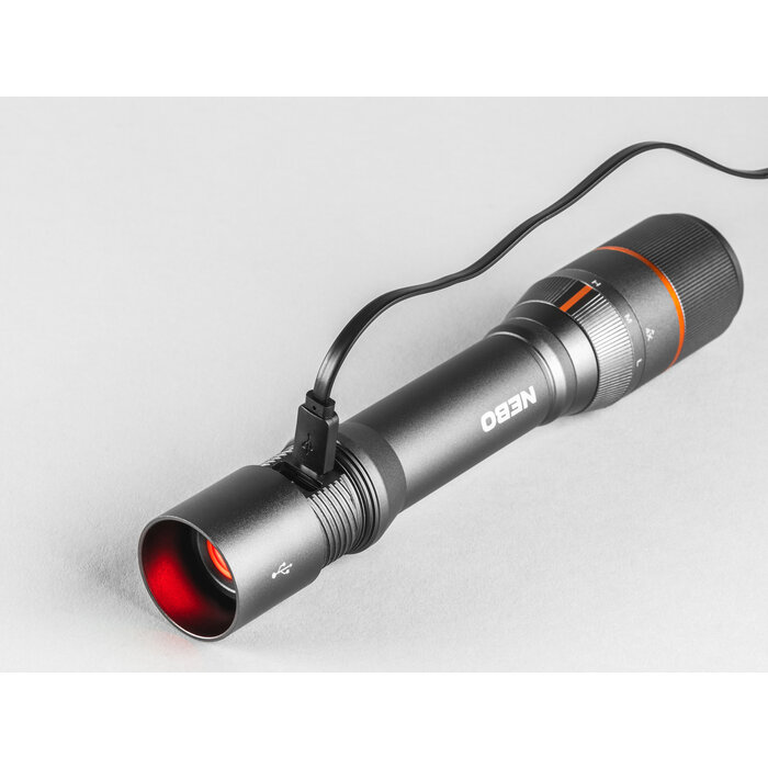 NEBO Nebo - Taschenlampe - Wiederaufladbar - Davinci - 2000 Lumen