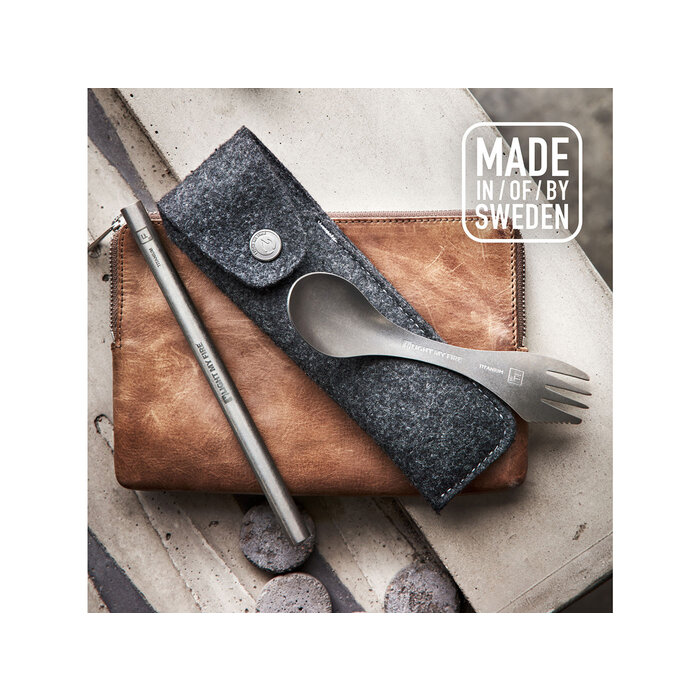 Light My Fire Kit de titane de paille LMF Spork '