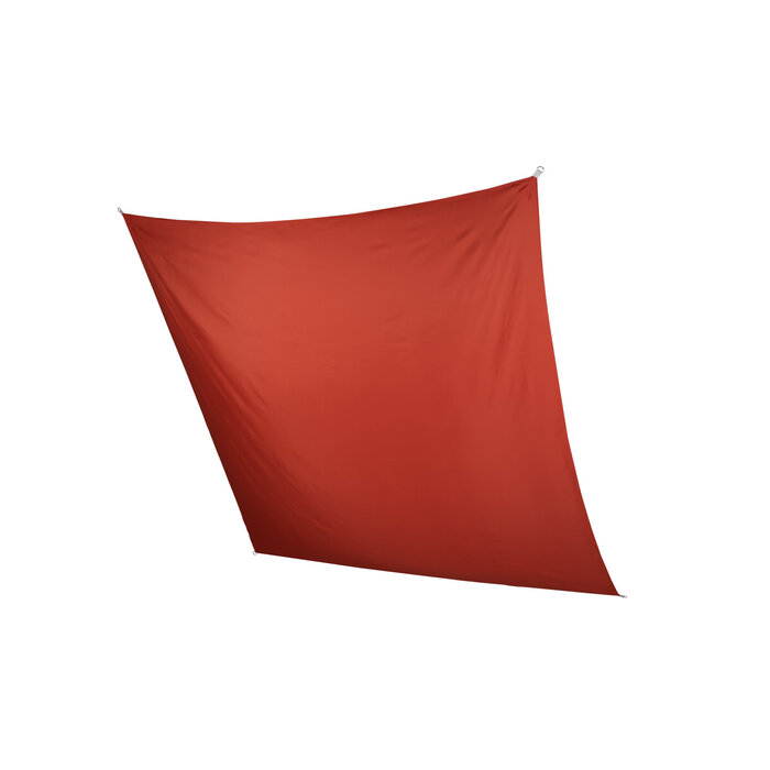 Tissu d'ombre avec protection UV UPF 50+ - 3x3 mètres - Terra