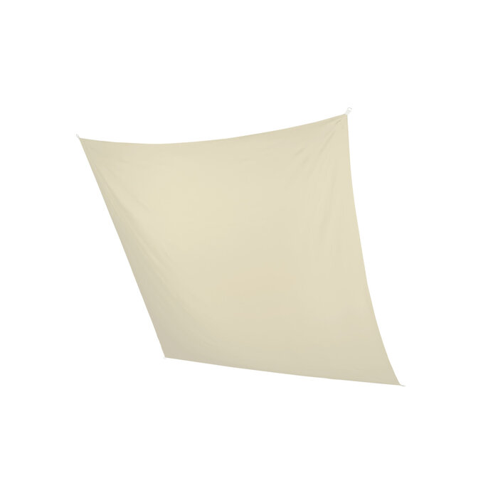 Schaduwdoek met UV bescherming UPF 50+ - 3x3 meter - Off White