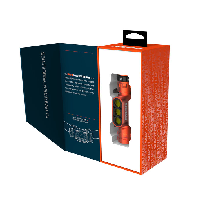 NEBO Nebo - Master Series HL1000 - Orange