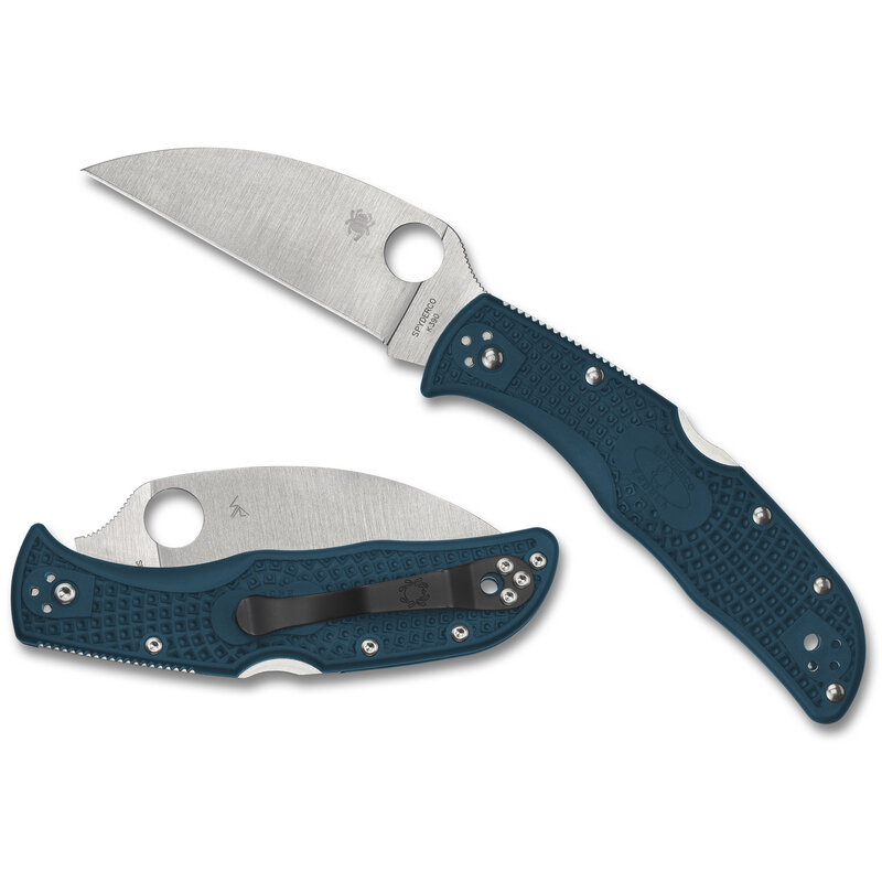 Spyderco Spyderco - Endela Lightweight Wharncliffe - Blue - K390 PE