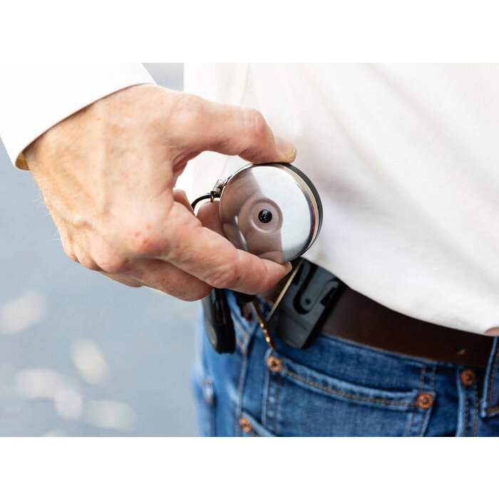 Key-Bak Key-Bak - 24" EDC Retractor - #4 - Stainless steel chain