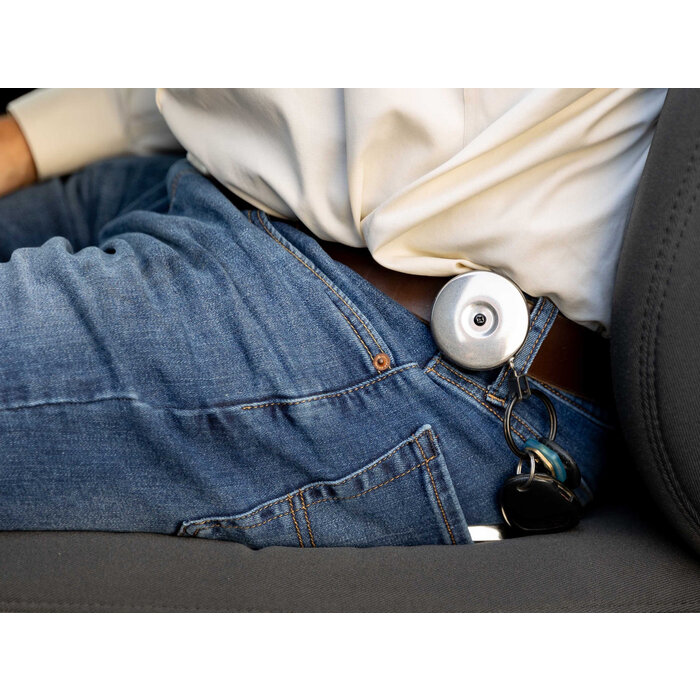 Key-Bak Key-Bak - 24" EDC Retractor - #4 - Stainless steel chain