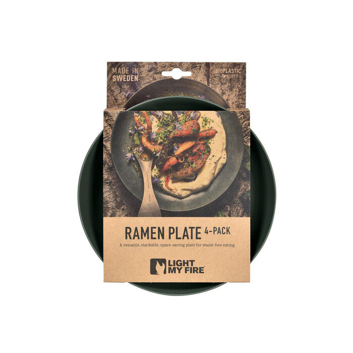 Light My Fire LMF Ramen Plate Sage Green 4 Pack