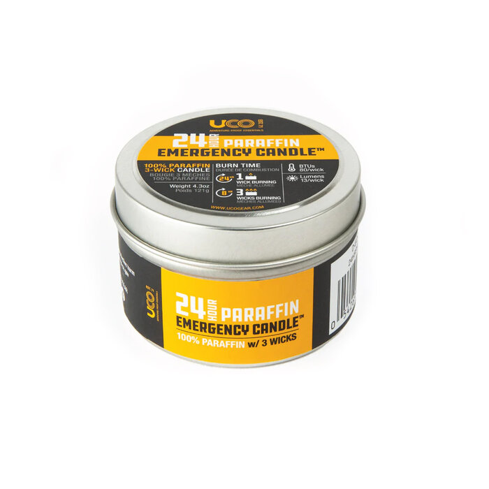 Uco Uco emergency candle 24 hours of parafine