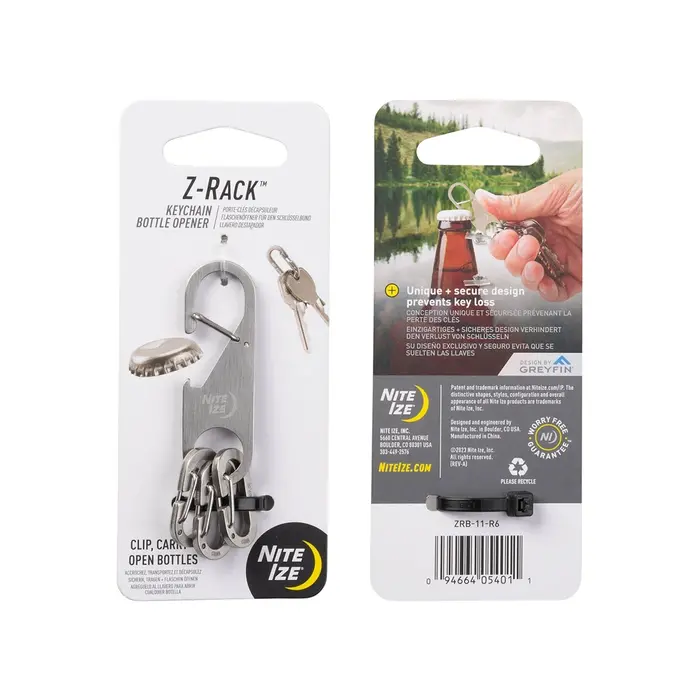 Nite Ize Nite Ize Z-Rack Schlüsselhalter Silber