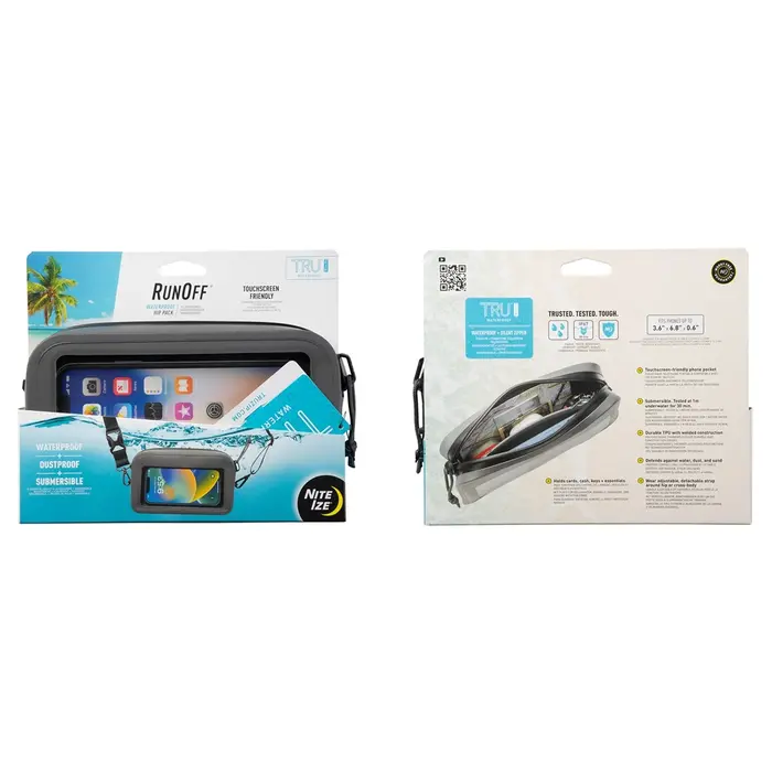 Nite Ize Nite Ize Abfluss Wasser -resistente Hüftbeutel Anthrazit