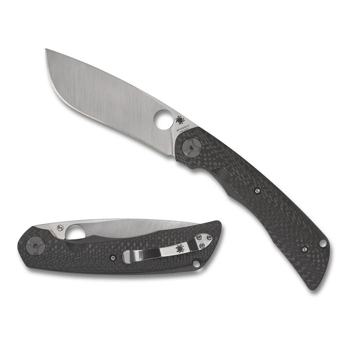 Spyderco Spyderco untergraben Kohlefaser CPM-20CV PE