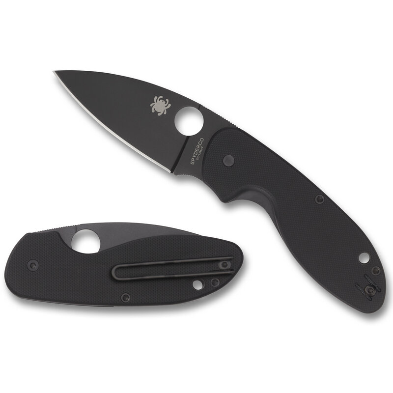 Spyderco Spyderco Efficient Black /  Black 8Cr13MoV PE