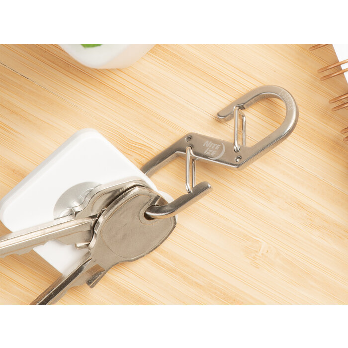 Nite Ize Nite Ize Z-Serie Karabiner Silber #2