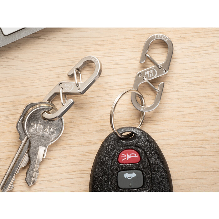 Nite Ize Nite Ize Z-Serie Karabiner 2-Pack Silber #1