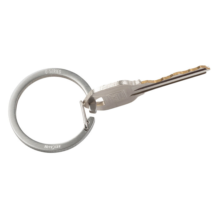 Nite Ize Nite Ize O-Series Sleutelring 2-Pack Zilver