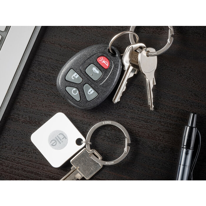 Nite Ize Nite Ize O-Series Key ring 2-pack silver