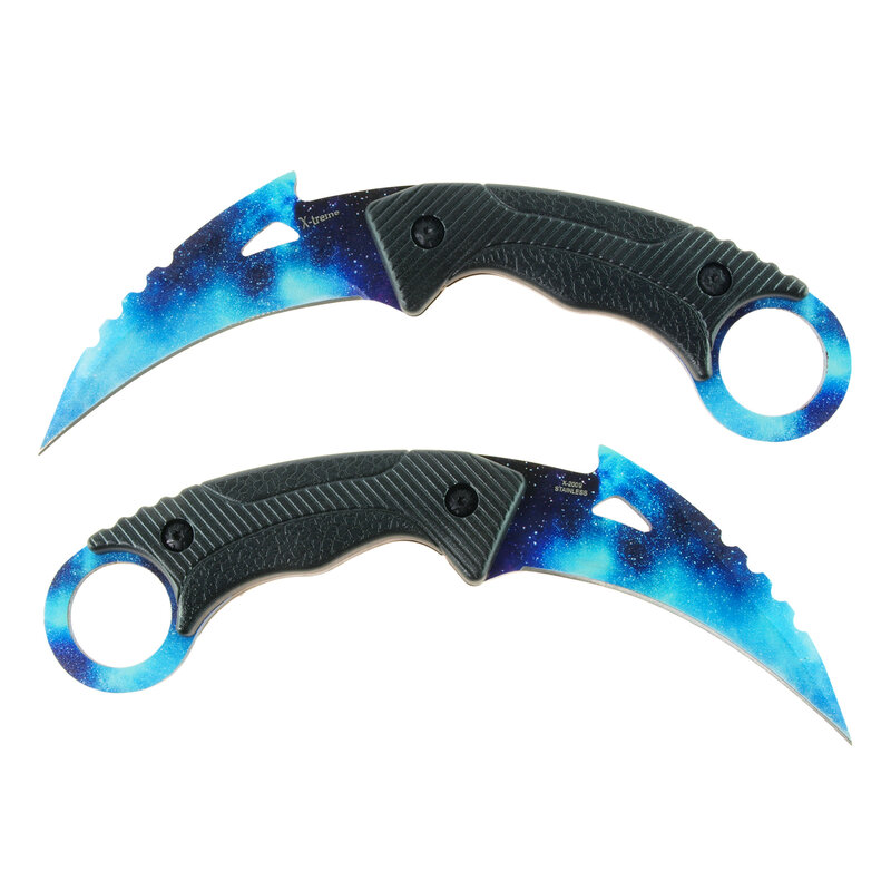 X-Treme X-Treme Fixed Karambit Aqua Blue