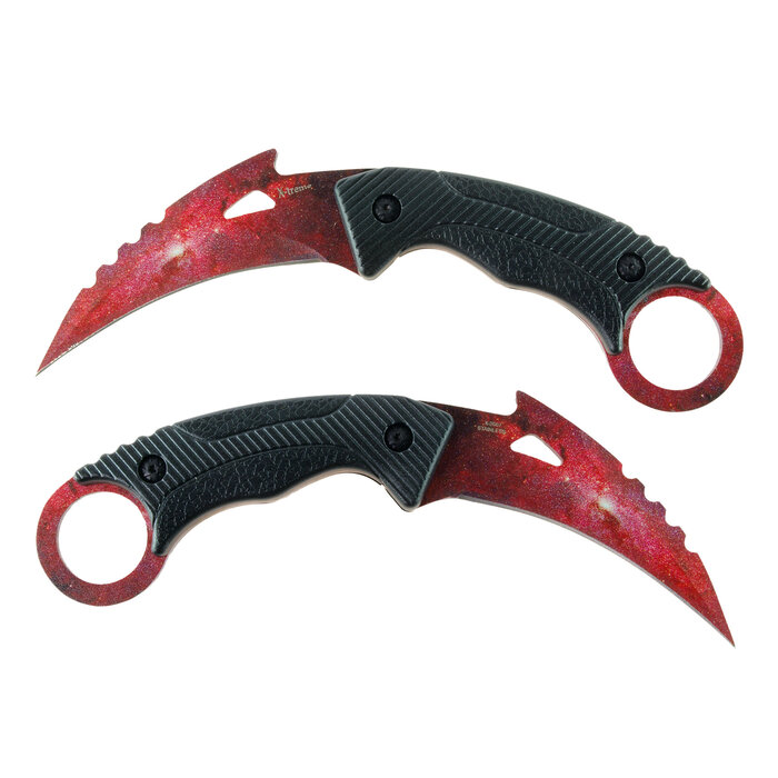 X-Treme X-Treme Fixed Karambit Fire Red