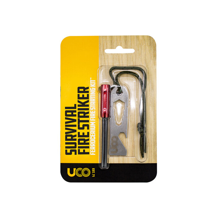 Uco UCO Survival Fire Striker Red